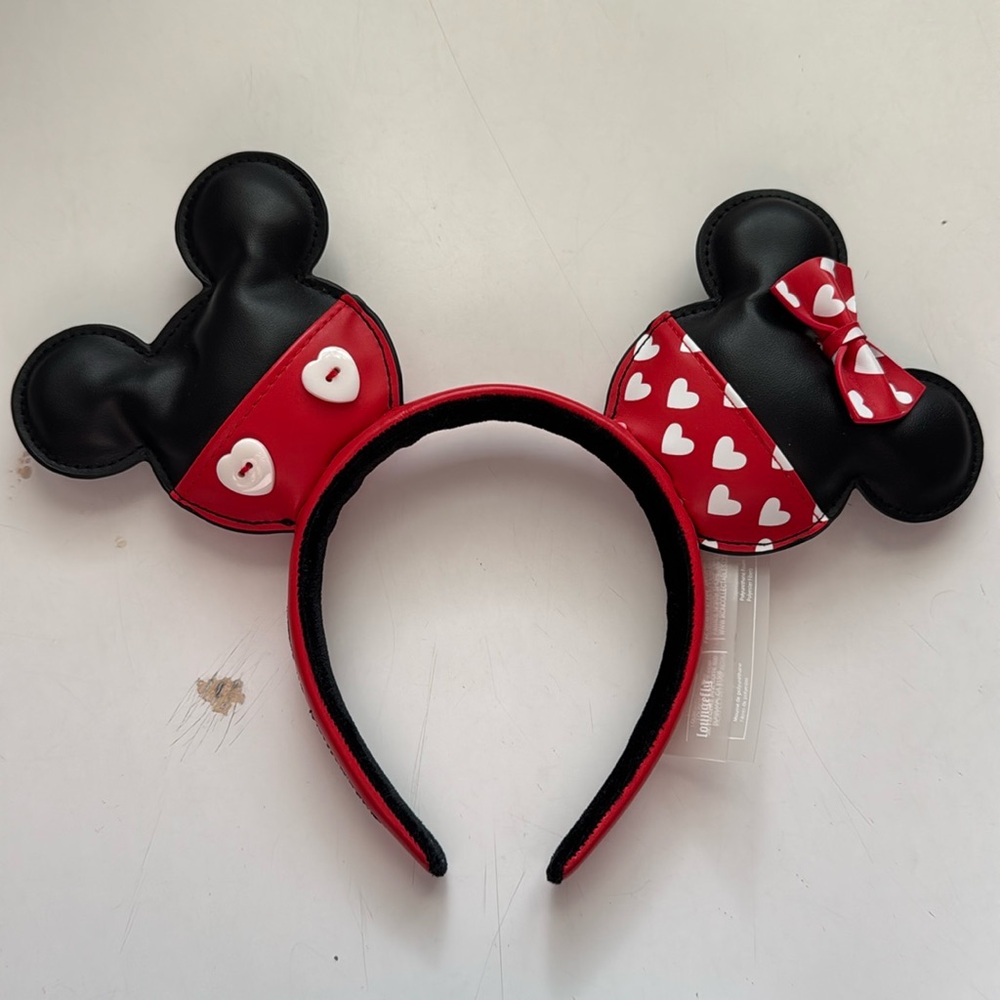 Mickey and Minnie Valentines ears